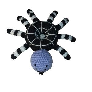 Creeper Spider Donut Ring Crochet Handmade Pin Cushion